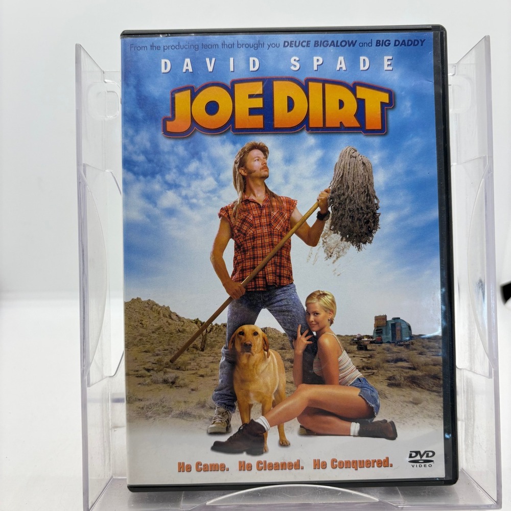Joe Dirt DVD David Spade Comedy Cult Classic 2001 Columbia Pictures Widescreen